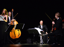 Tango evening of French musicians held at Heydar Aliyev Center. Azerbaijan, Baku, 5 May 2016 